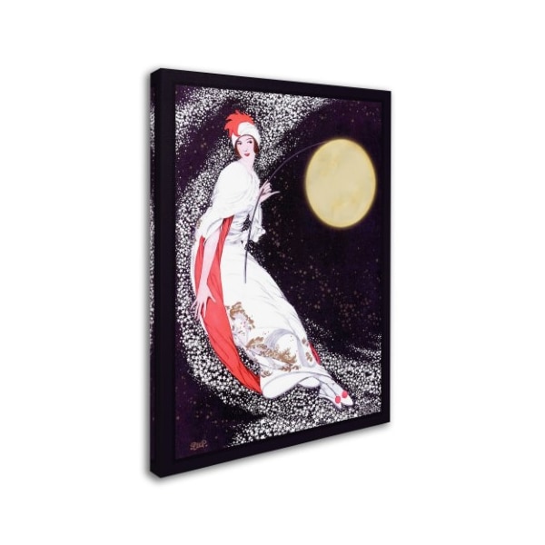 Vintage Lavoie 'Moon Fairy Canvas 2A' Canvas Art,14x19